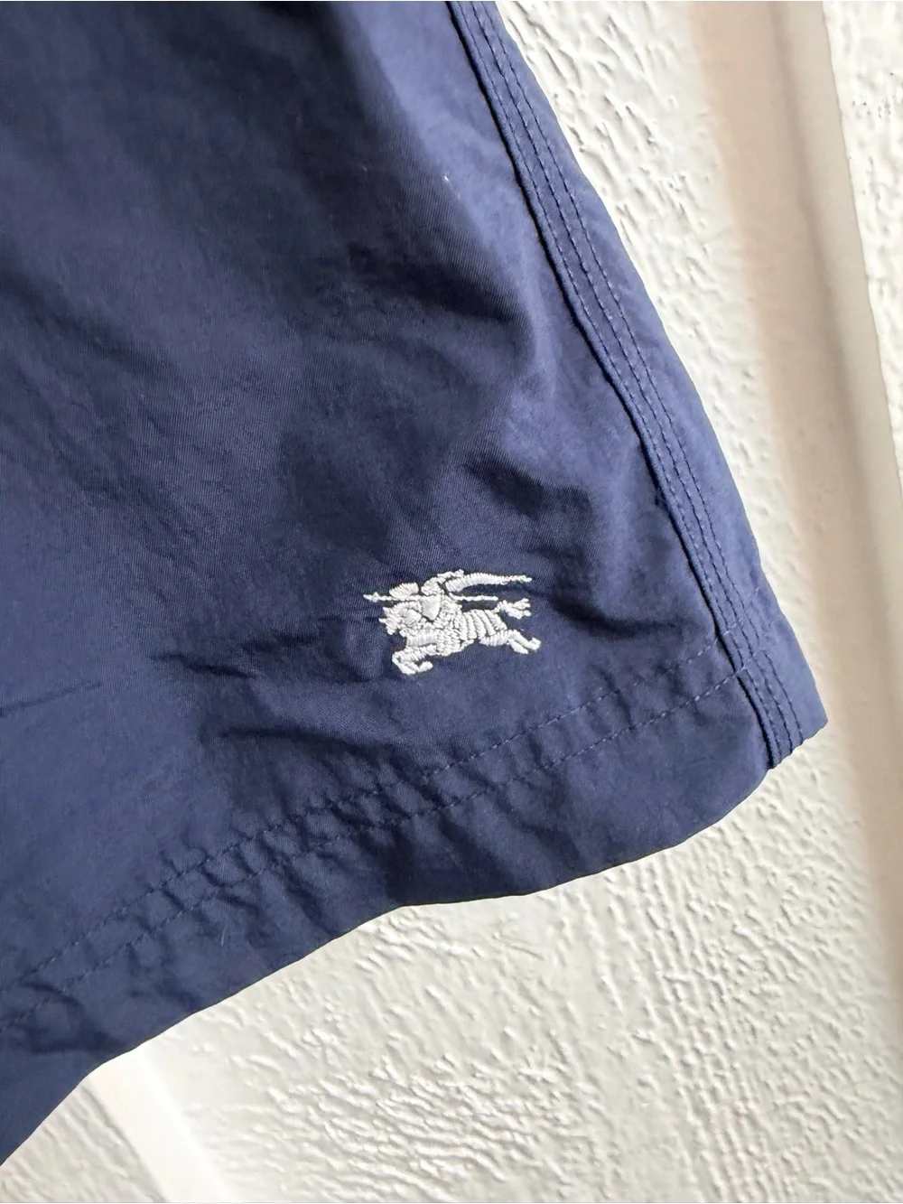 Burberry Blue Swim Trunks - Boys 14 (large)